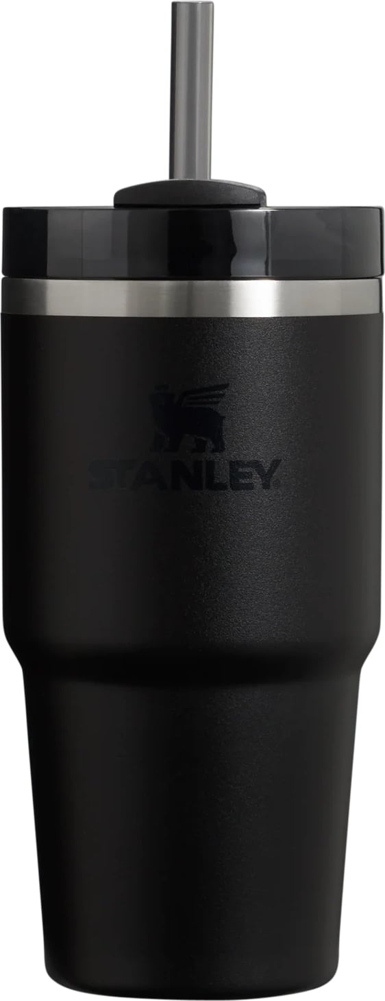 Kubek termiczny ze słomką Quencher H2.0 Black 2.0 600 ml