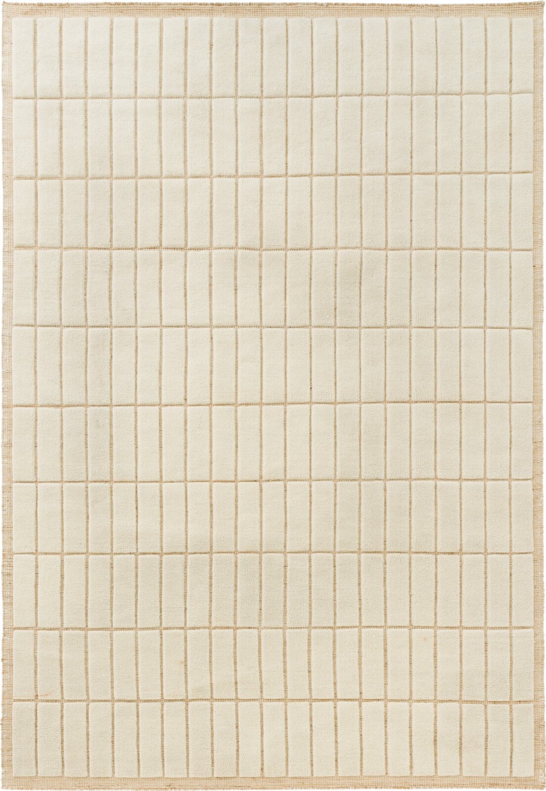 Dywan Tile 200 x 300 cm kość słoniowa