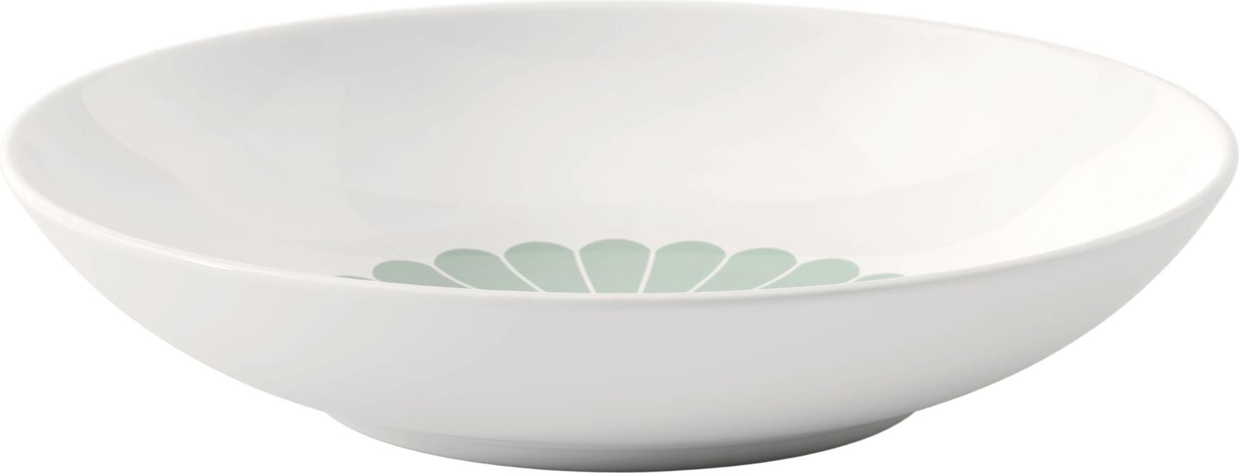 Talerz głęboki Fleur Vert 24 cm