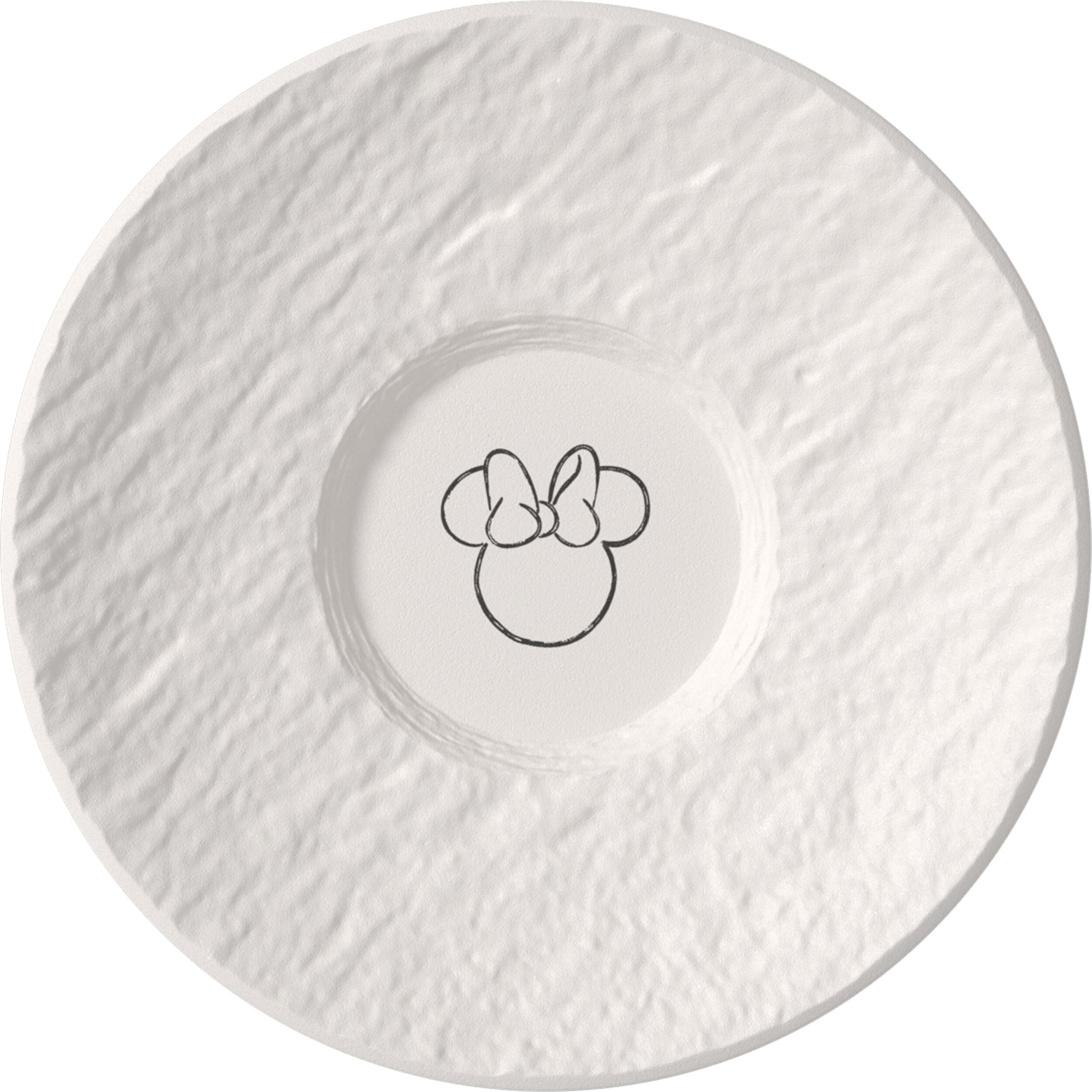 Spodek do filiżanki do espresso Manufacture Rock Mickey Mouse biały