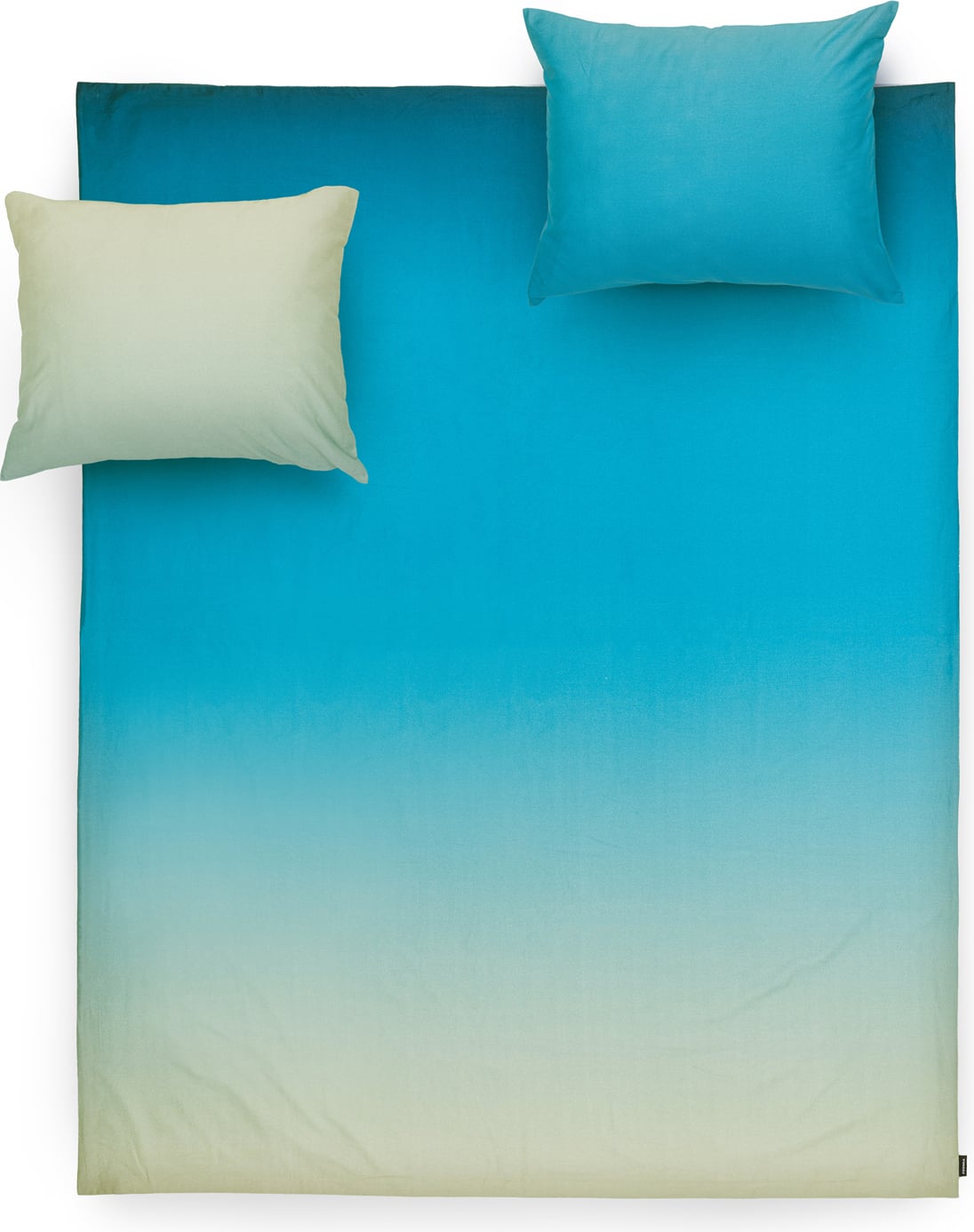 Pościel Summer Aqua 200 x 200 cm podwójna z 2 poszewkami na poduszki 50 x 60 cm