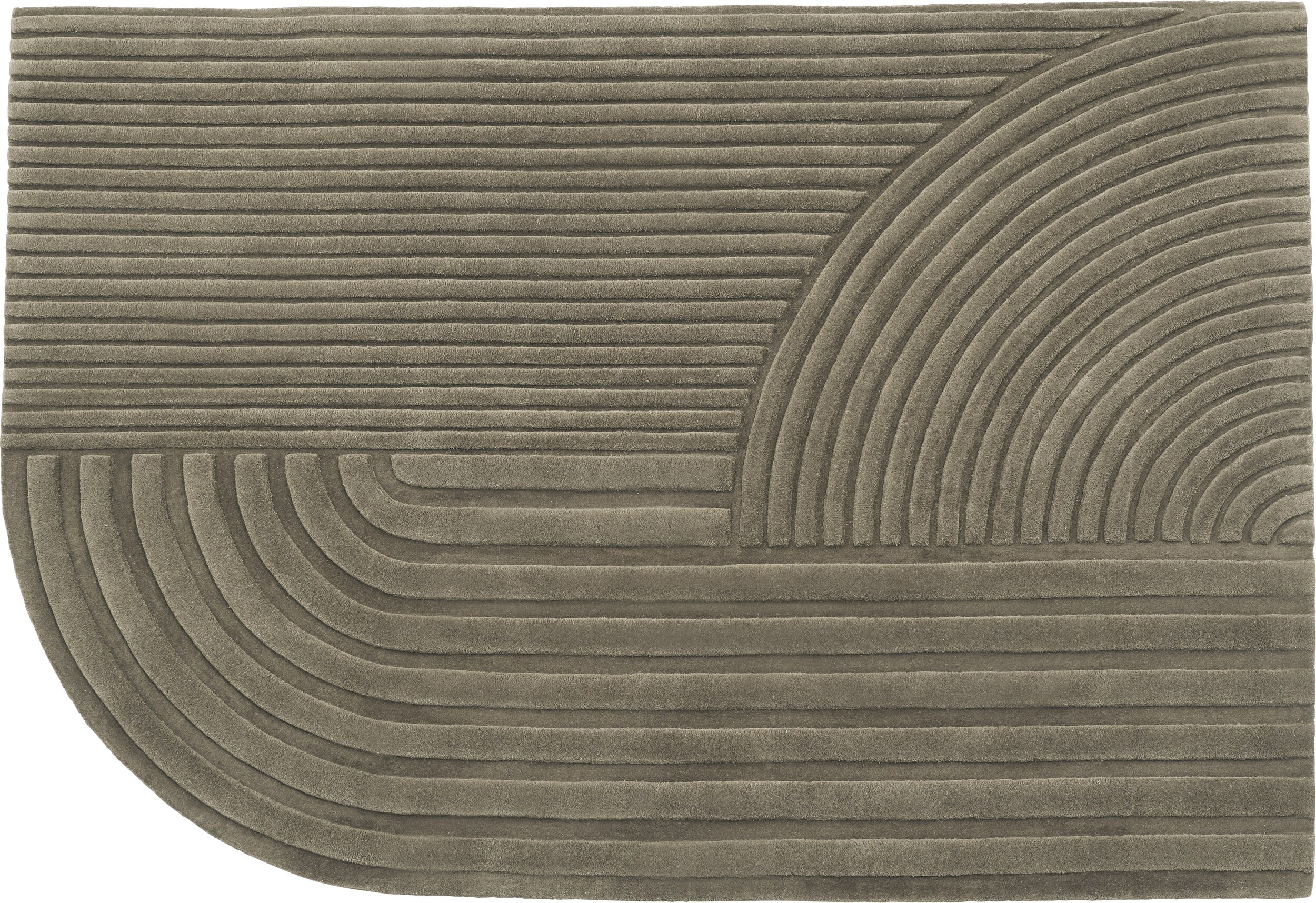 Dywan Relevo 170 x 240 cm taupe