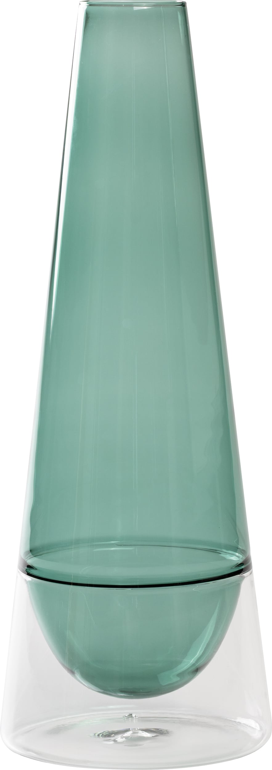 Wazon Conosfera 35 cm zielony