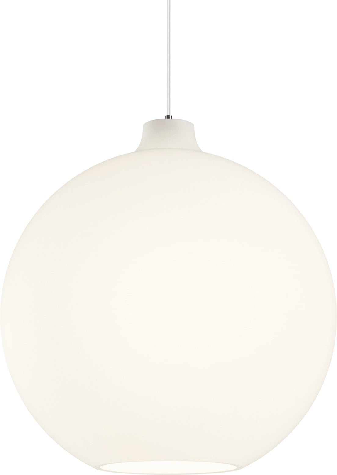 Lampa wisząca Wohlert LED 40 cm szklana