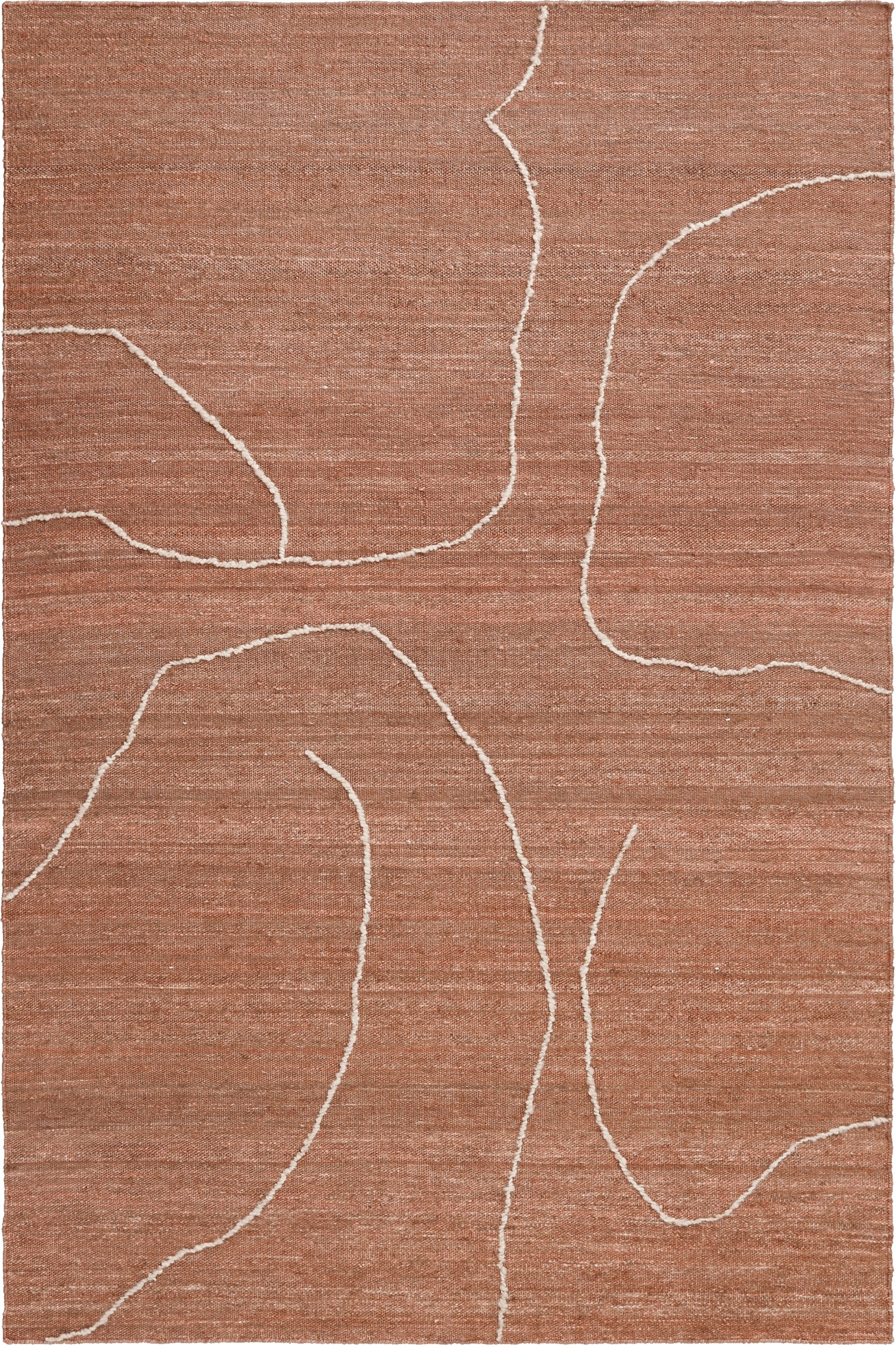 Dywan Gesso 170 x 240 cm terakota