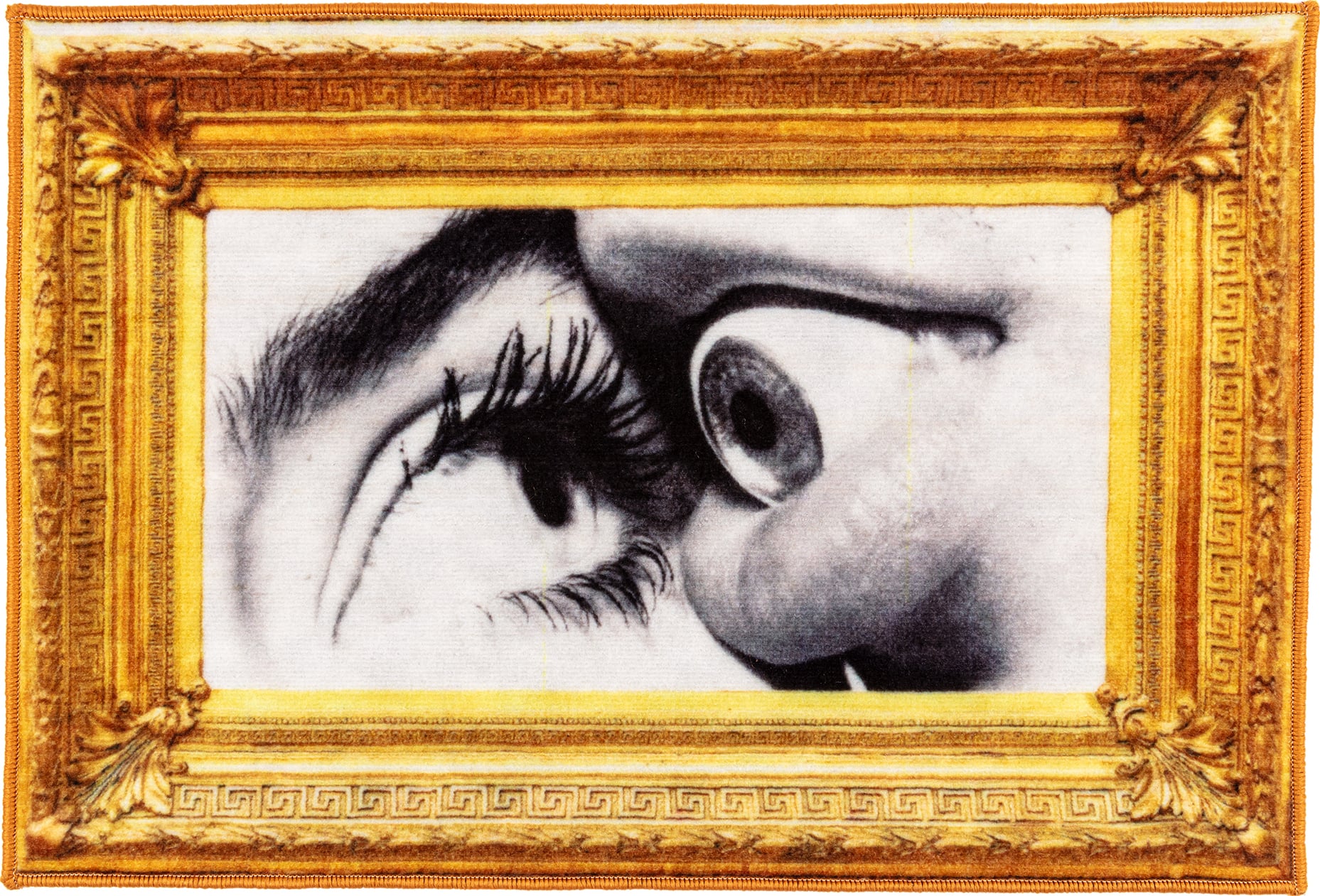 Mata łazienkowa Toiletpaper Eye and Mouth prostokątna 60 x 90 cm