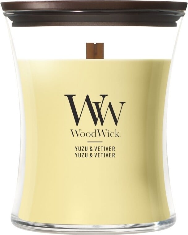 Świeca WoodWick Core Yuzu & Vetiver średnia