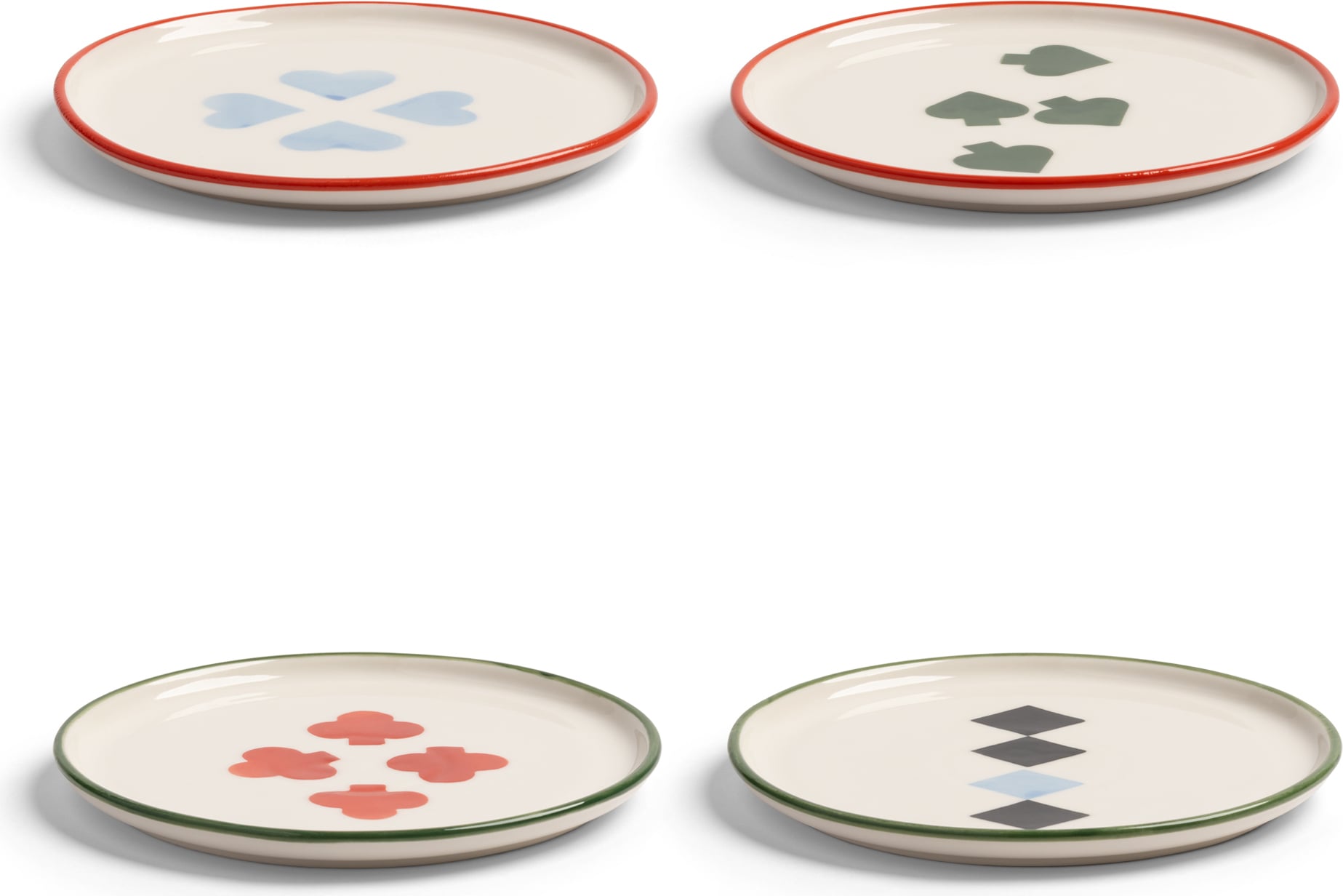 Talerze deserowe Deck 13 cm 4 szt.