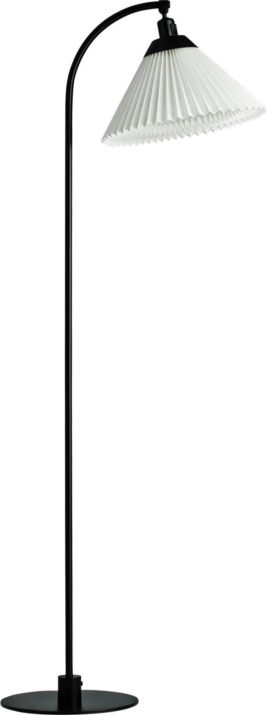 Lampa podłogowa Le Klint 368 142 cm czarna z papierowym kloszem