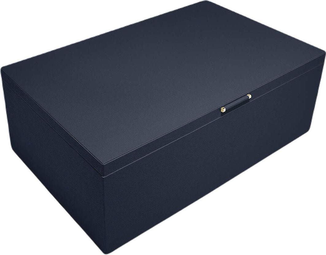 Pudełko do przechowywania Stackers Pebble 3 komorowe supersize granatowe