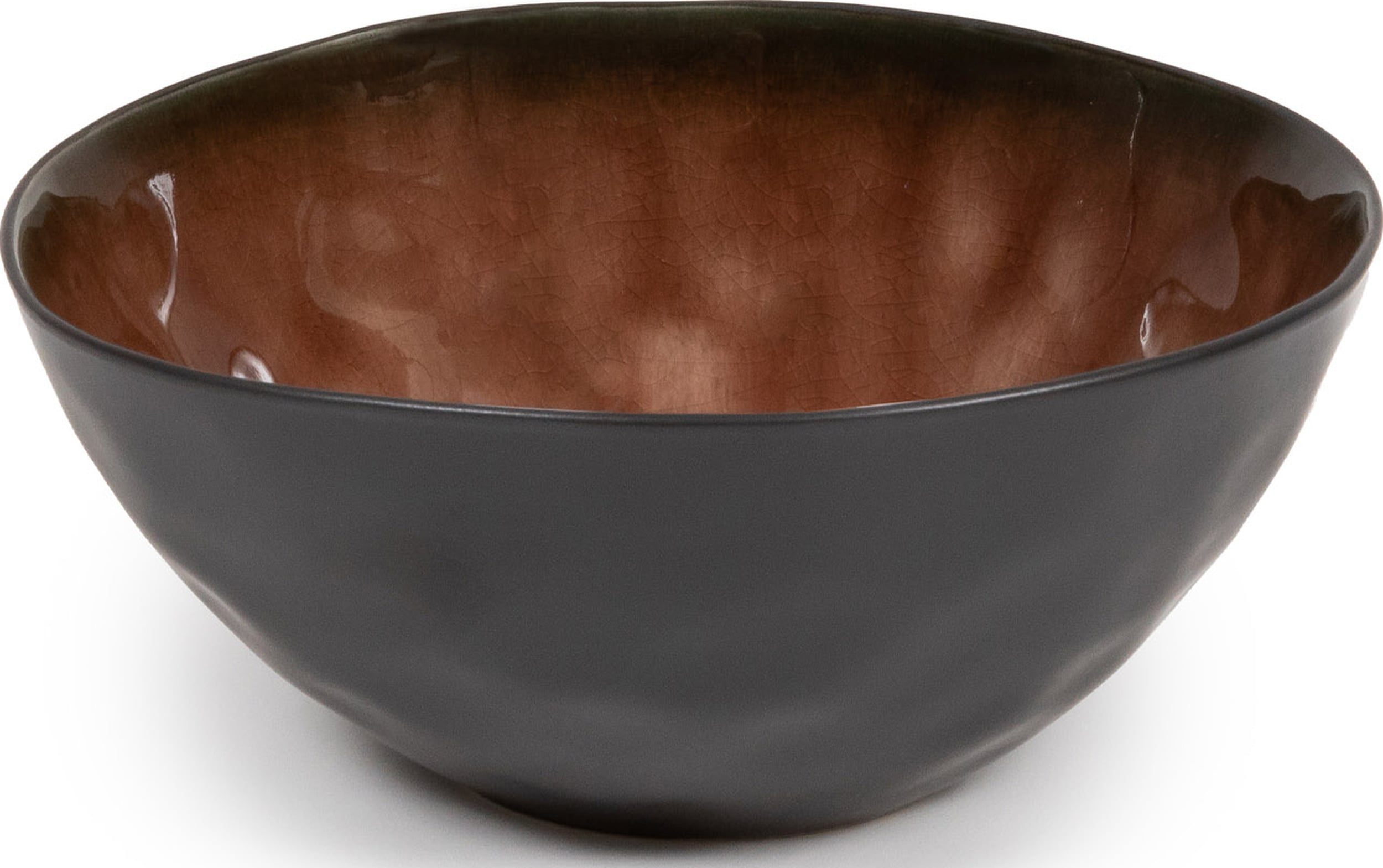 Miski Pure 16 cm brązowe 4 szt.