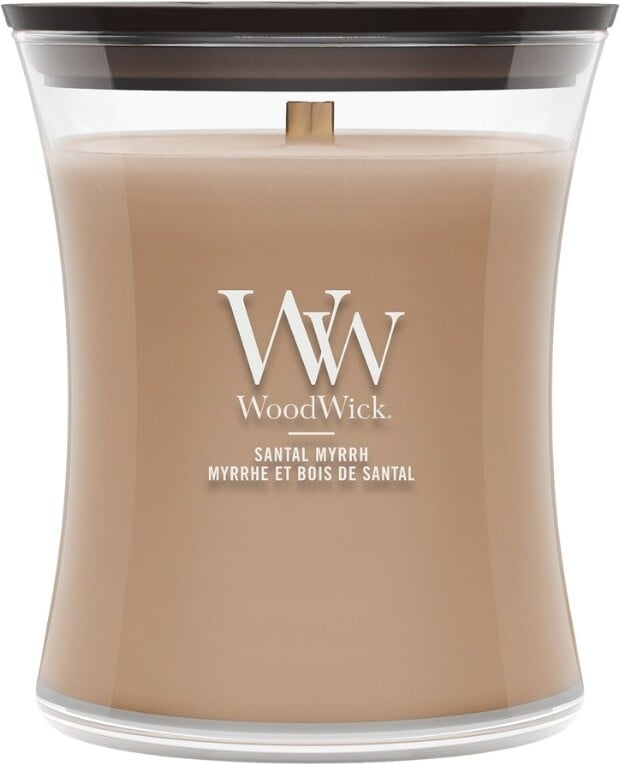 Świeca WoodWick Core Santal Myrrh średnia