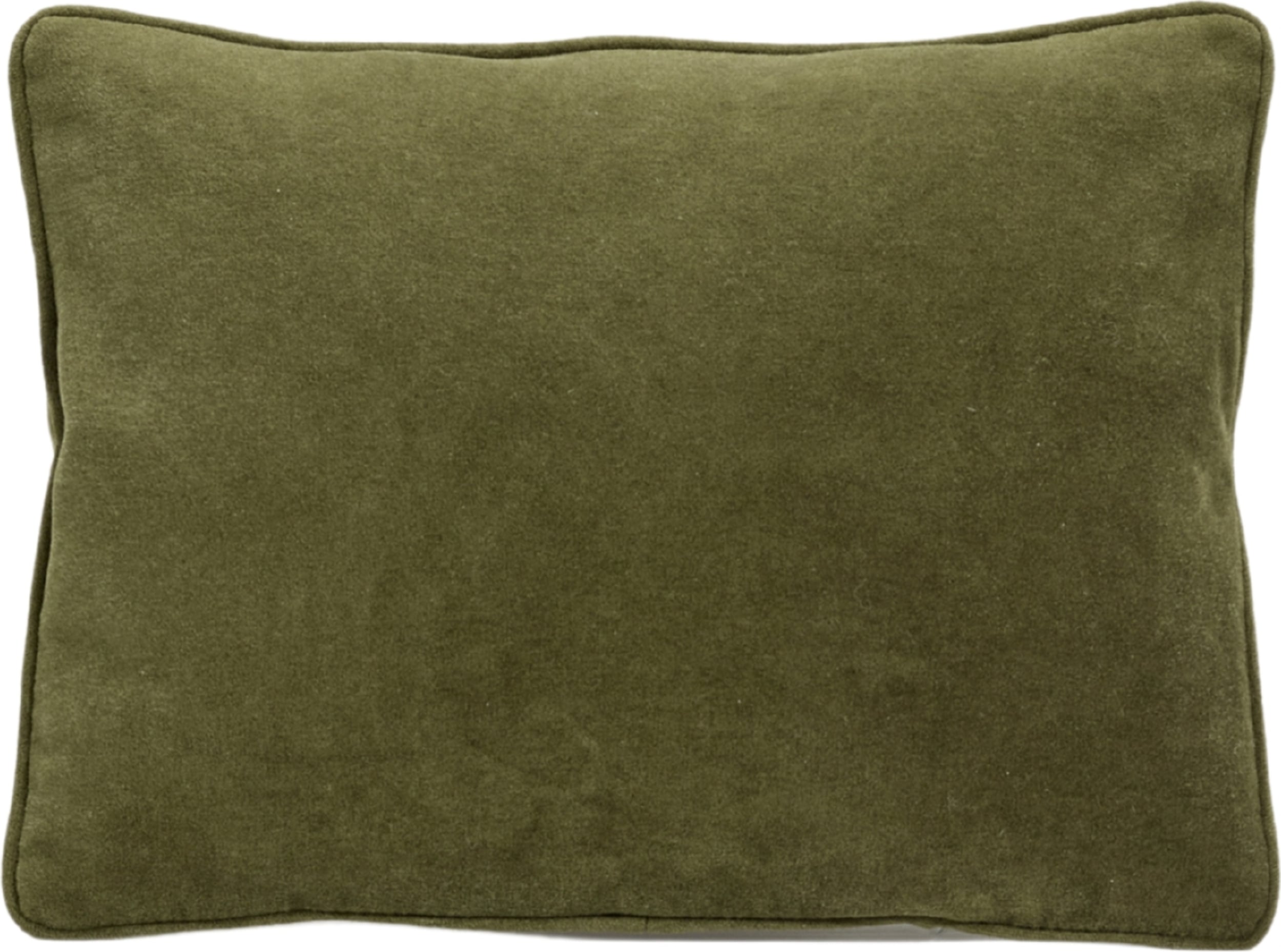 Poduszka na sofę Ono Velvet 40 x 50 cm ciemnozielona