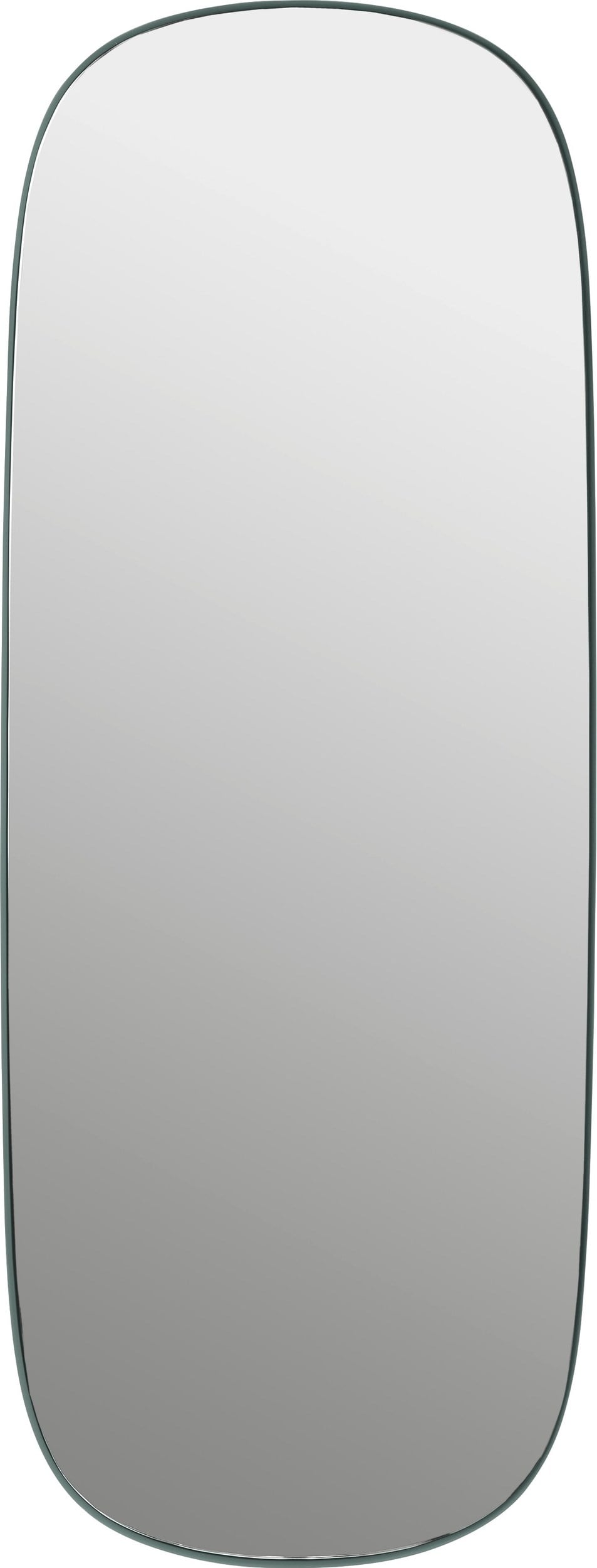 Lustro ścienne Framed L ciemnozielone