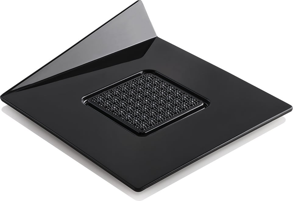 Tacki pod ciasto Silikomart kwadratowe 8 3 cm czarne 100 szt.