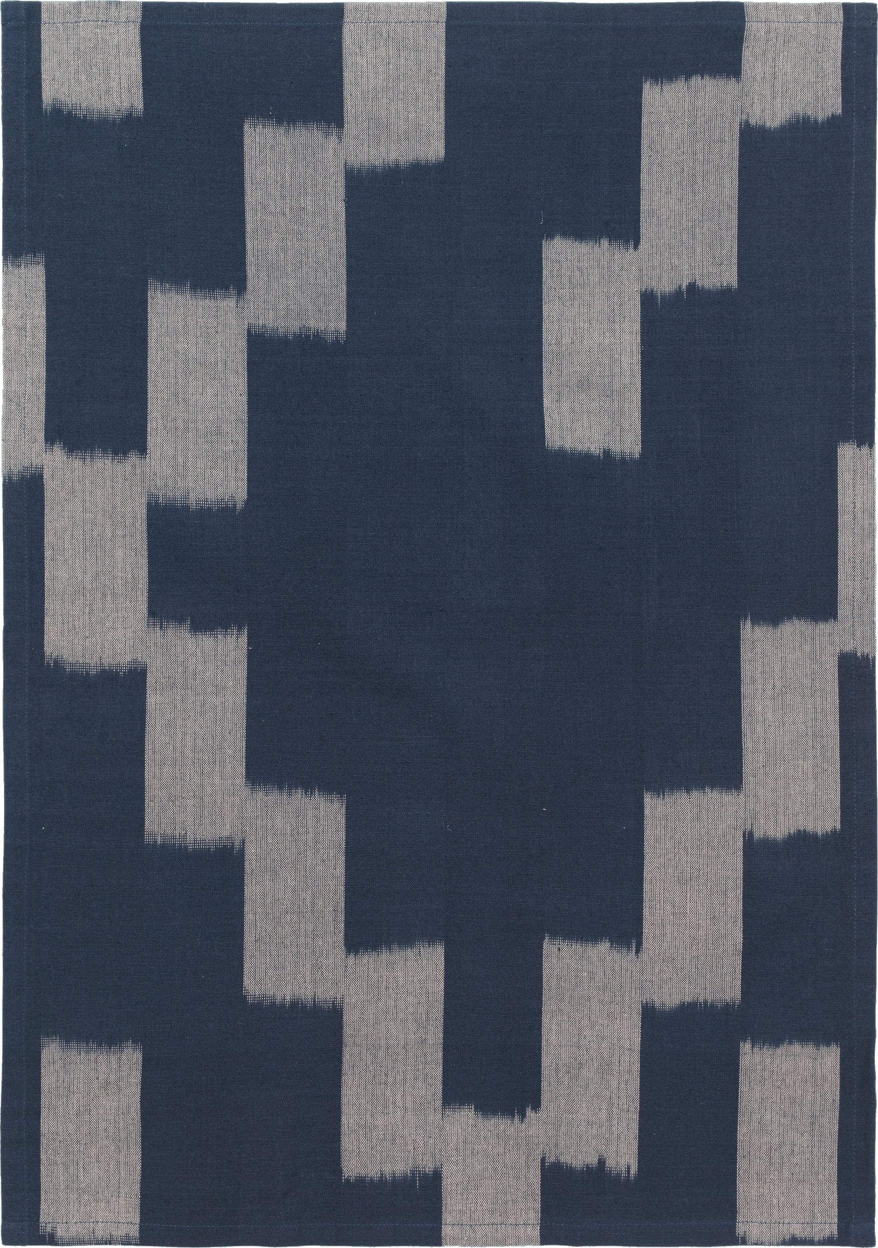 Ścierka kuchenna Ikat 50 x 70 cm niebiesko-szara