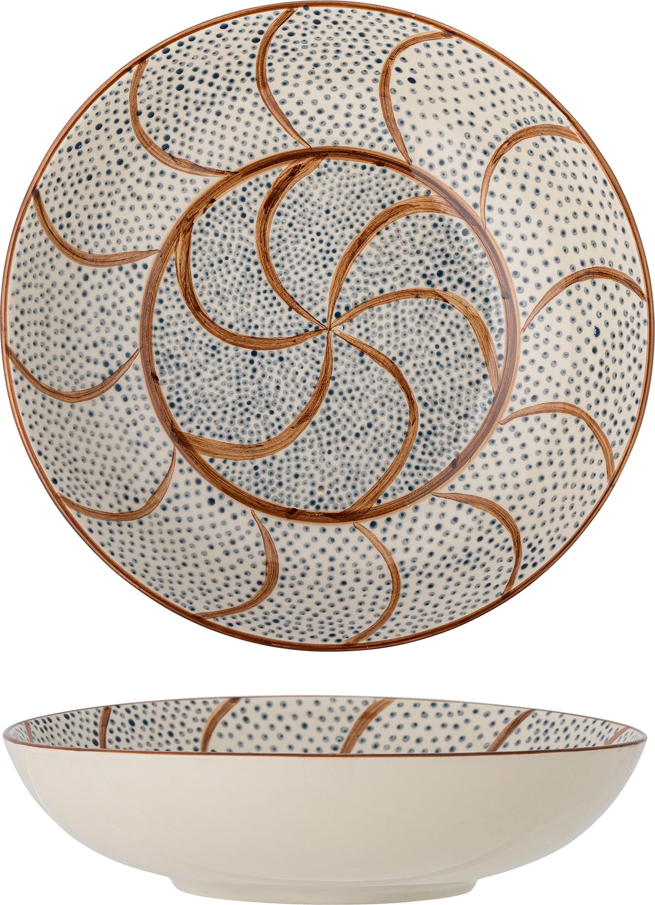 Misa Heikki 32 cm brązowo-niebieska