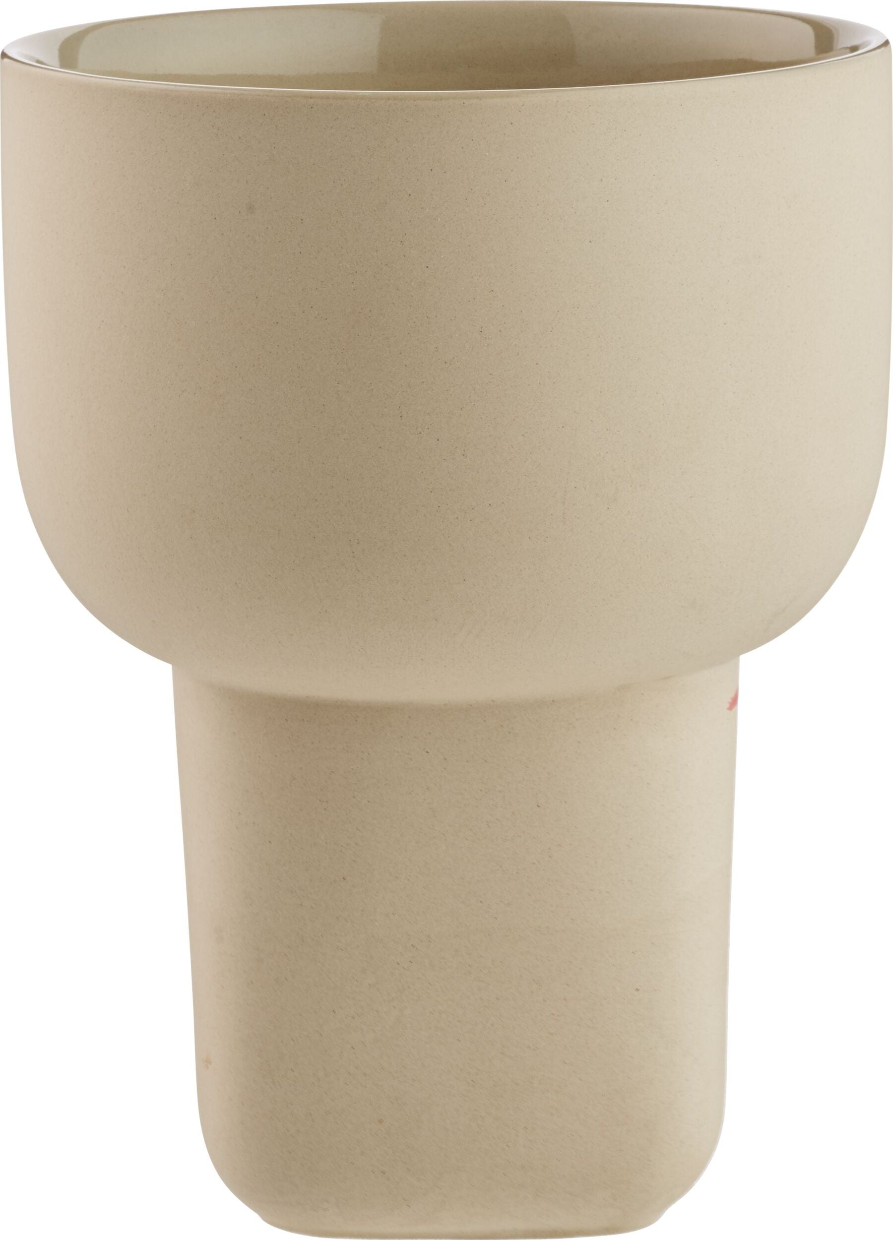 Wazon Forma 20 cm piaskowy