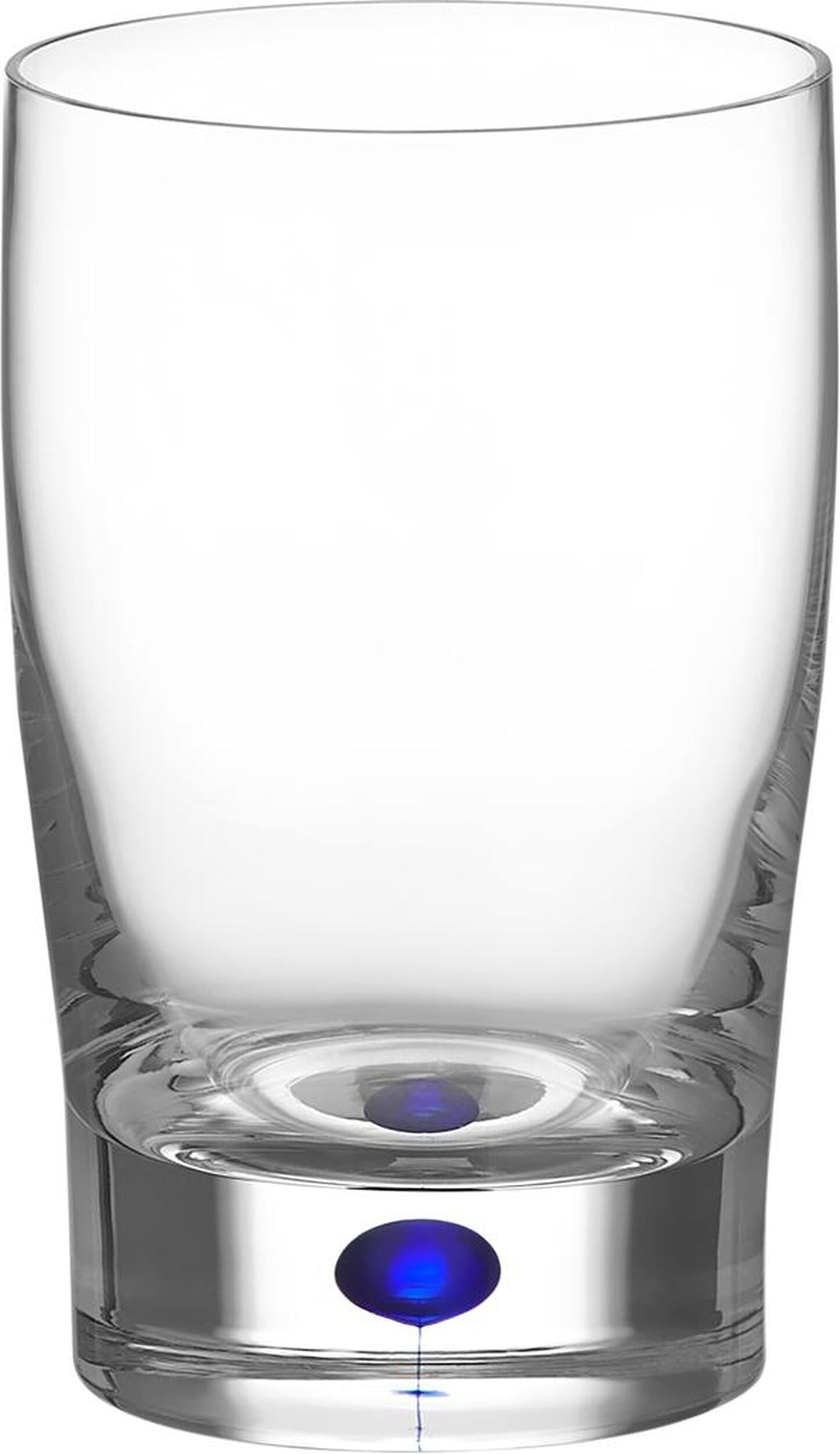 Szklanka Intermezzo 250 ml niebieska