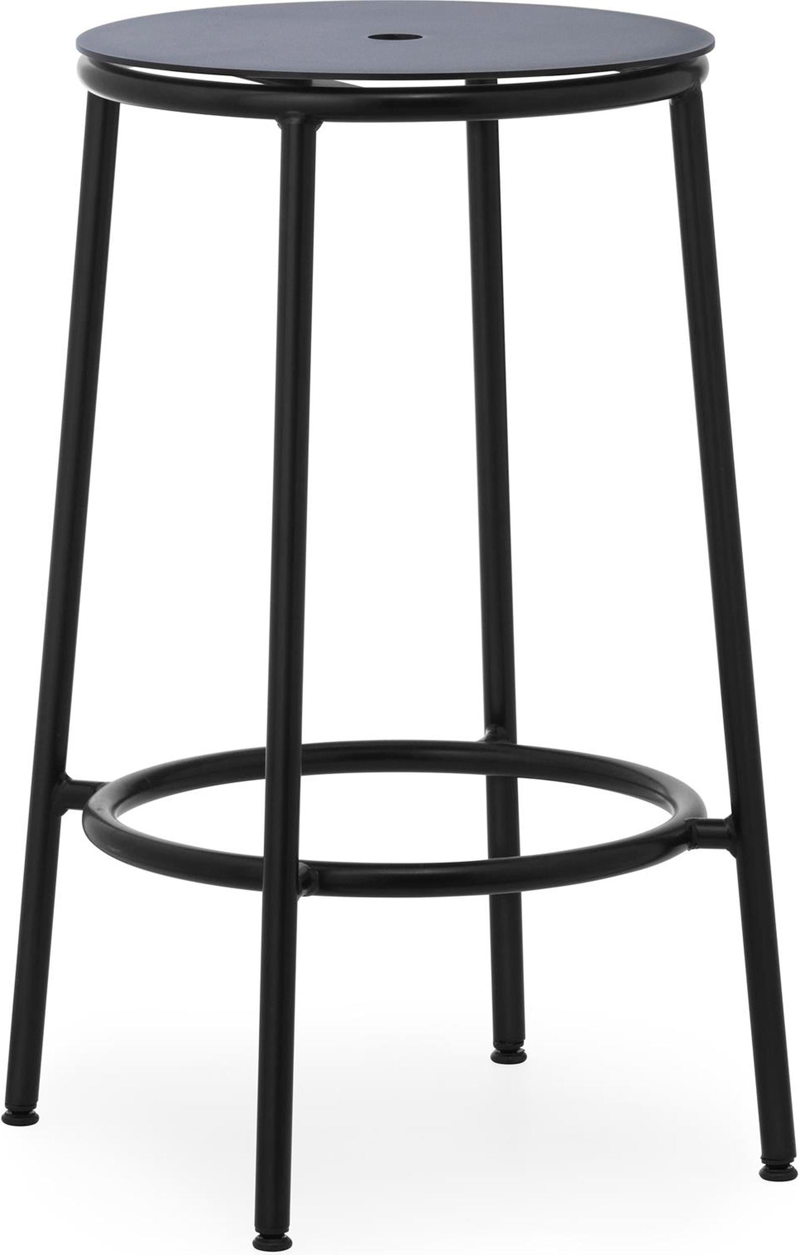 Stołek barowy Circa 65 cm aluminium