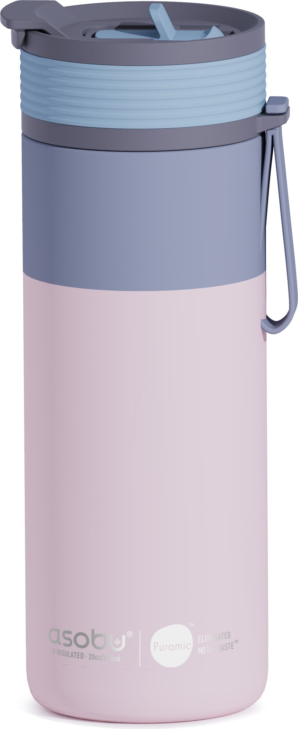 Kubek termiczny Aspen 600 ml pastelowy fiolet
