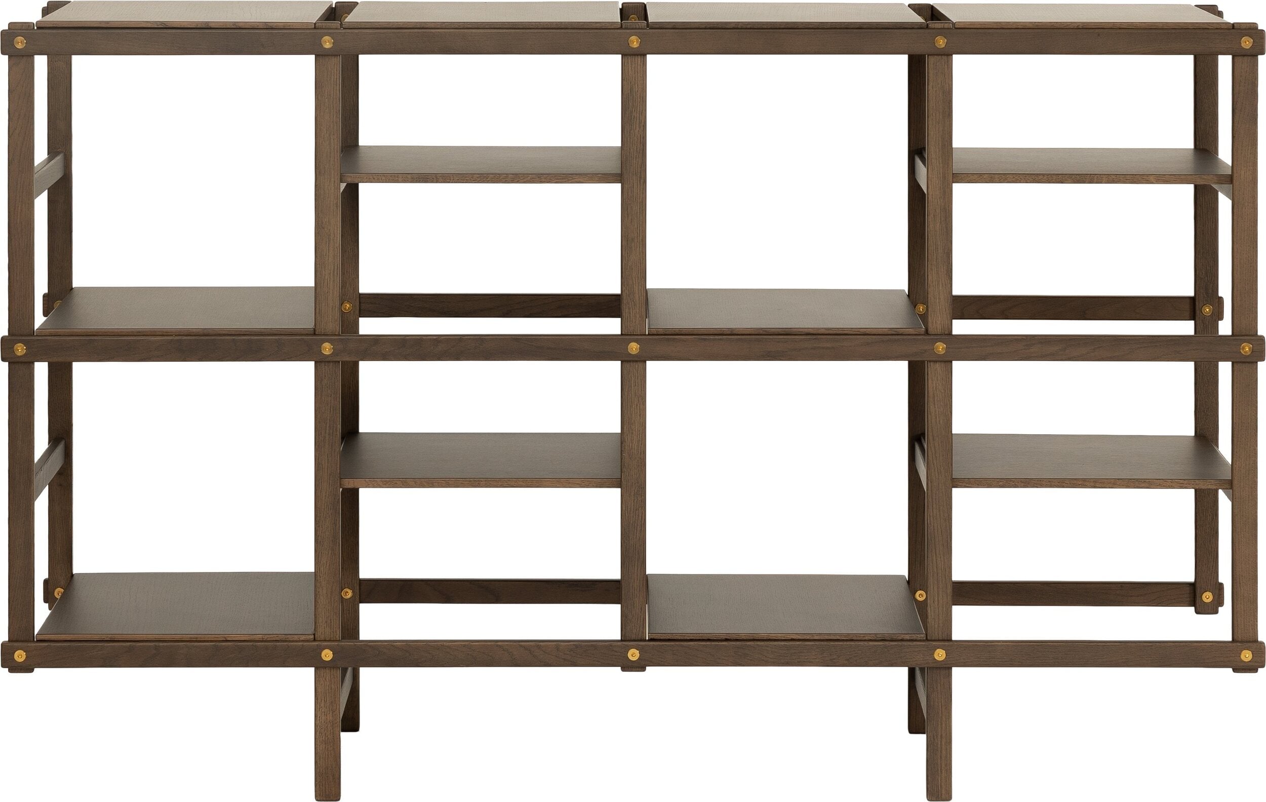 Regał Frame 154 cm ciemny dąb