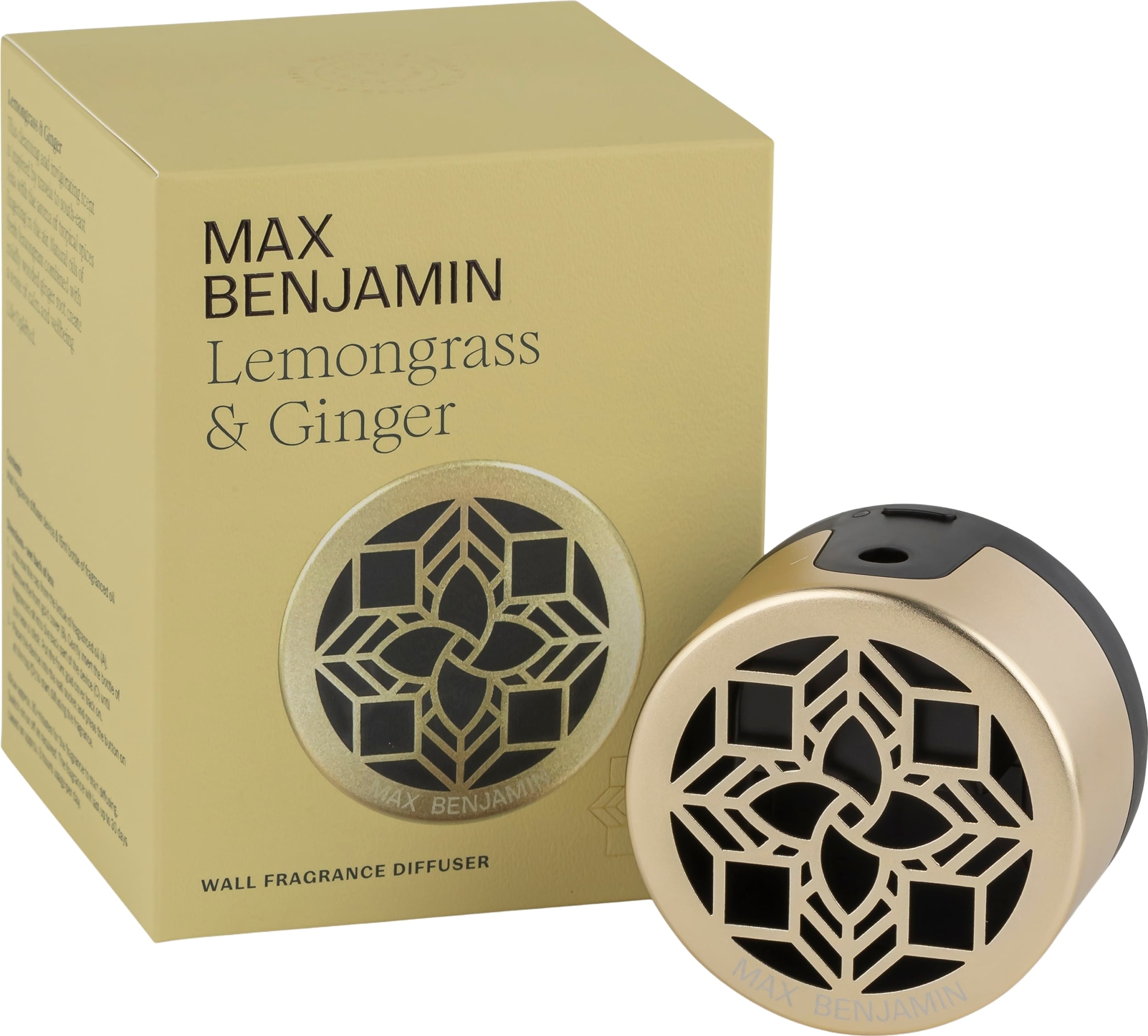 Dyfuzor zapachowy Max Benjamin Lemongrass & Ginger ścienny