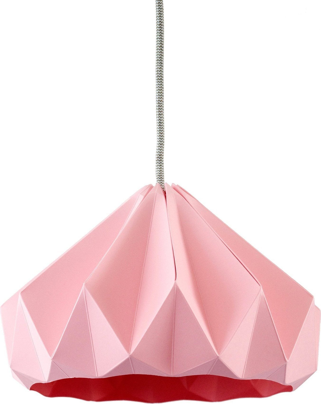 Lampa Chestnut różowa
