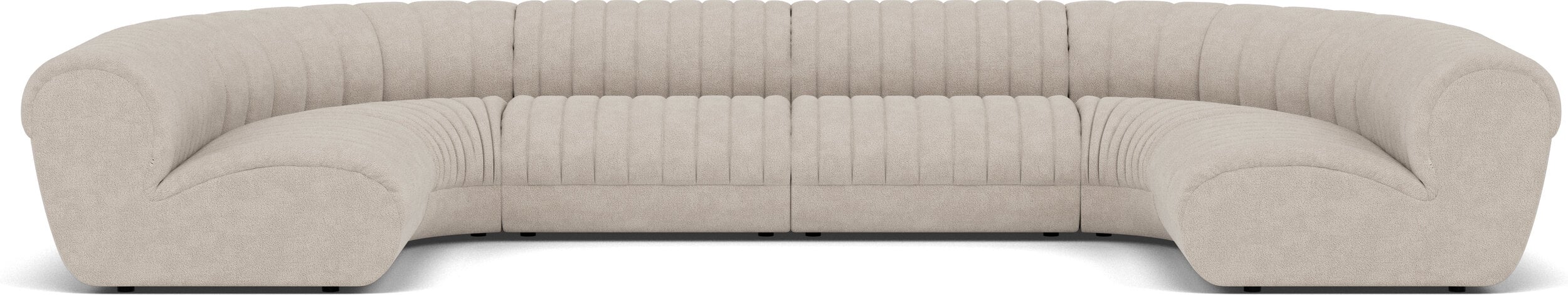 Sofa modułowa 6-osobowa Coltre Configuration 1 piaskowa