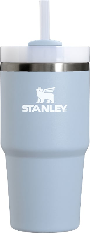 Kubek termiczny z uchwytem i słomką Quencher H2.0 Flowstate Blue Dream Stone 590 ml