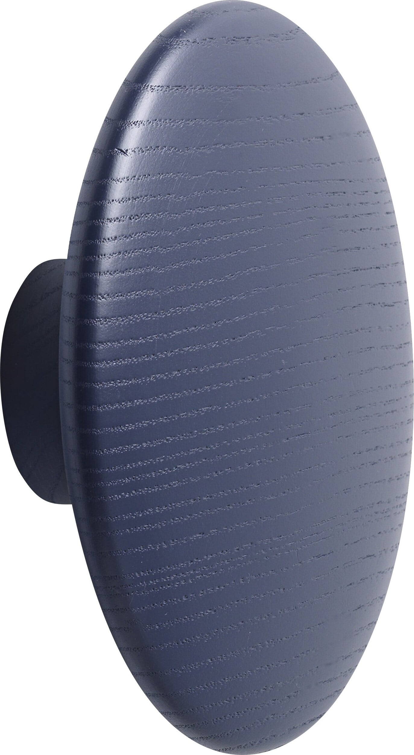 Haczyk ścienny Dots Wood 6 5 cm granatowy