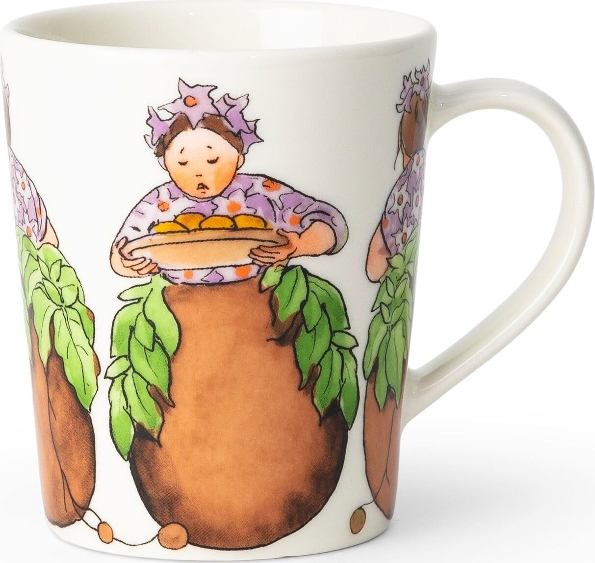 Kubek z uchem Elsa Beskow Mrs Potato 280 ml