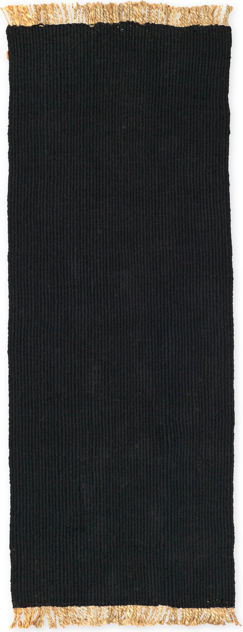 Dywan Block 80 x 200 cm czarny