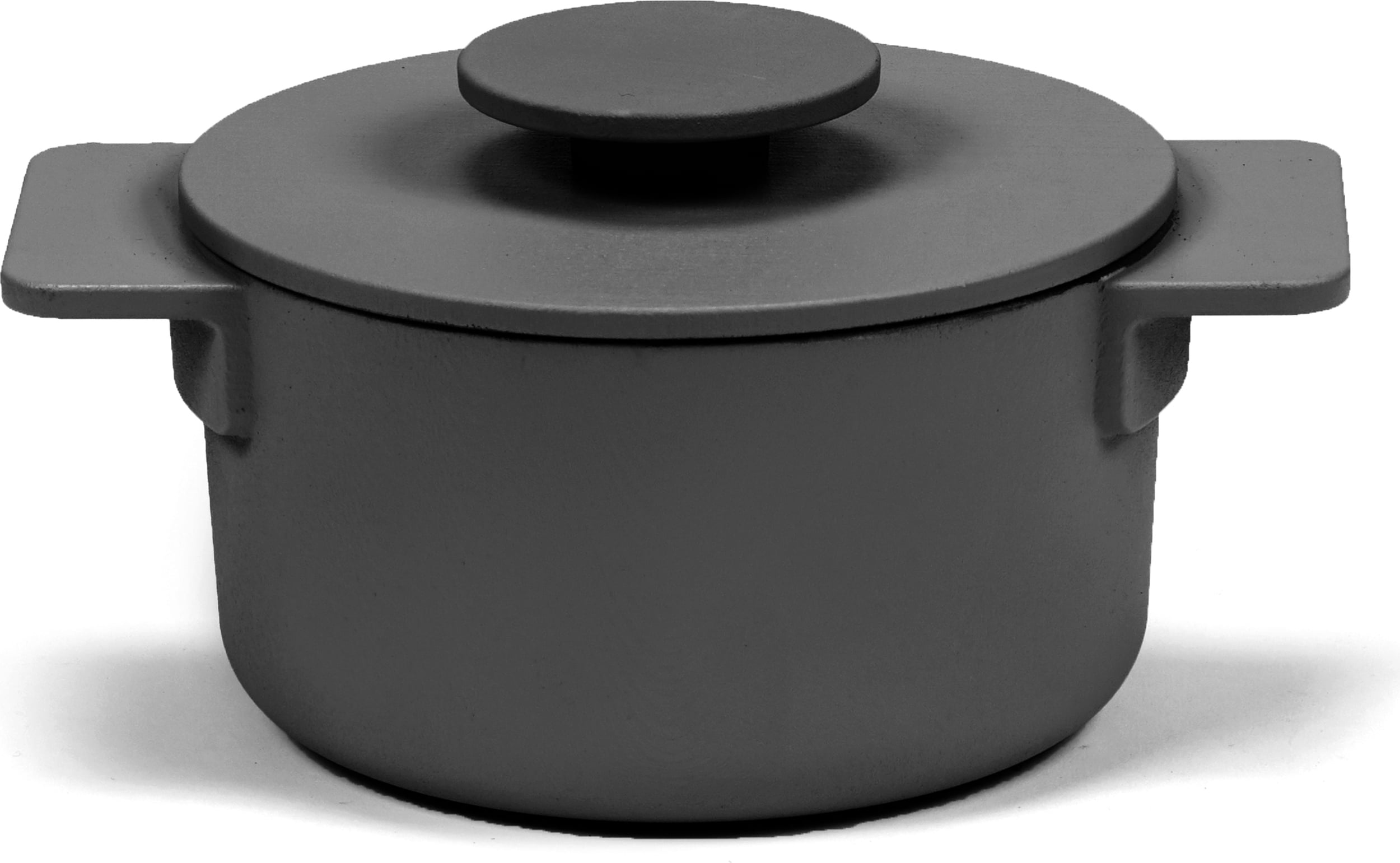 Garnek z pokrywką Surface 1 l czarny 2 el.