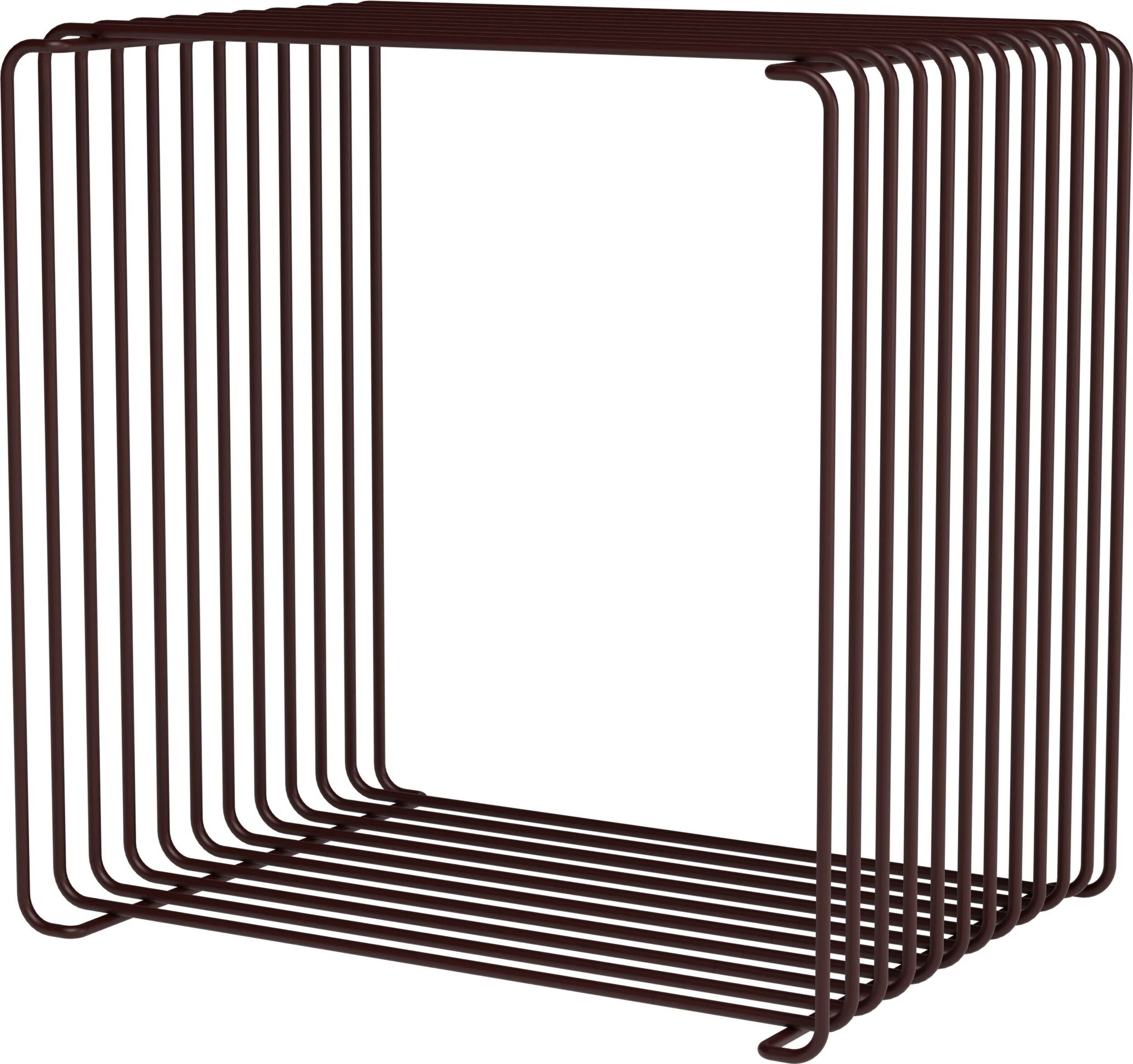 System modułowy Panton Wire 34 8 x 25 7 x 34 8 cm bordowy