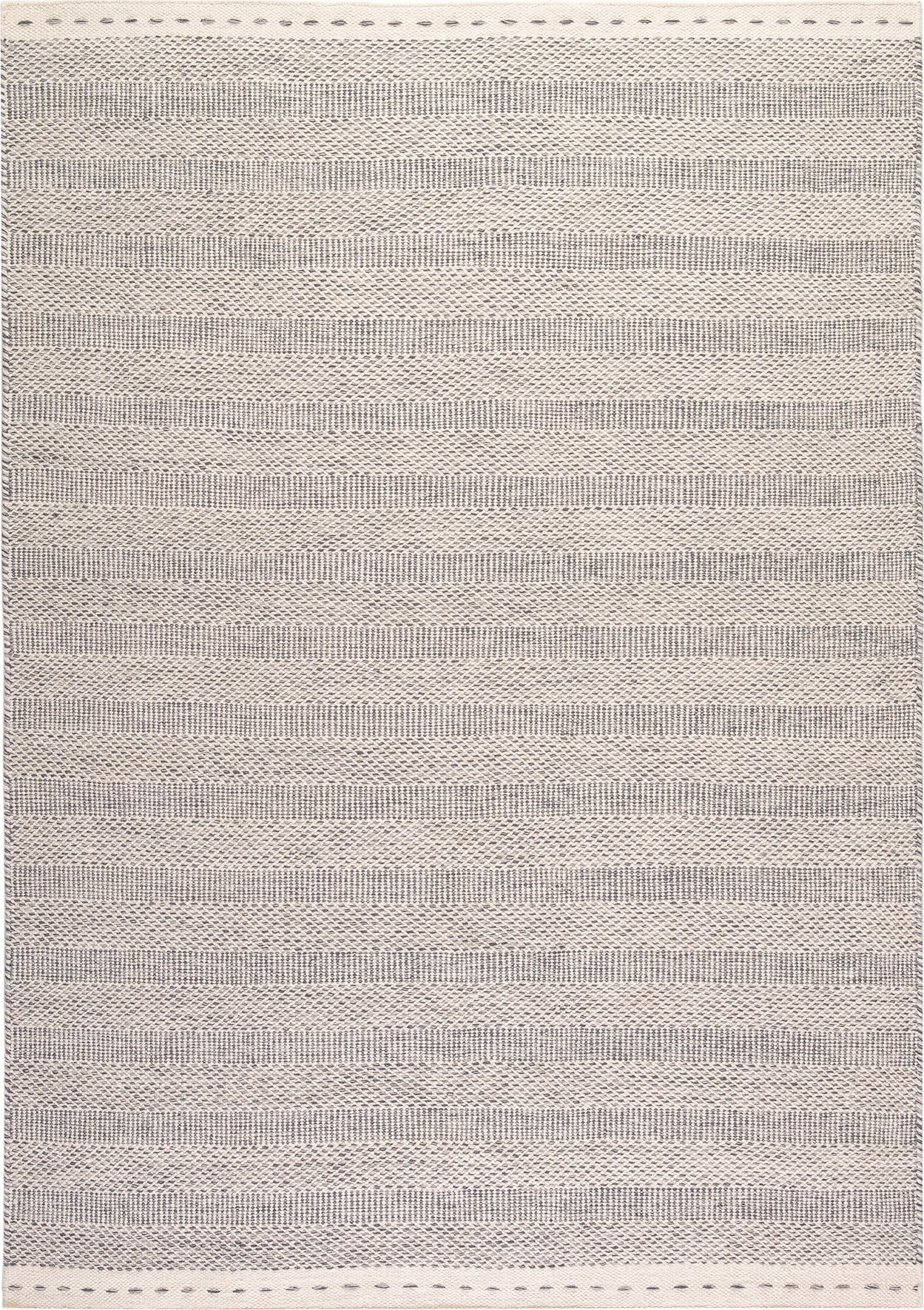 Dywan Jaipur w paski 140 x 200 cm srebrny