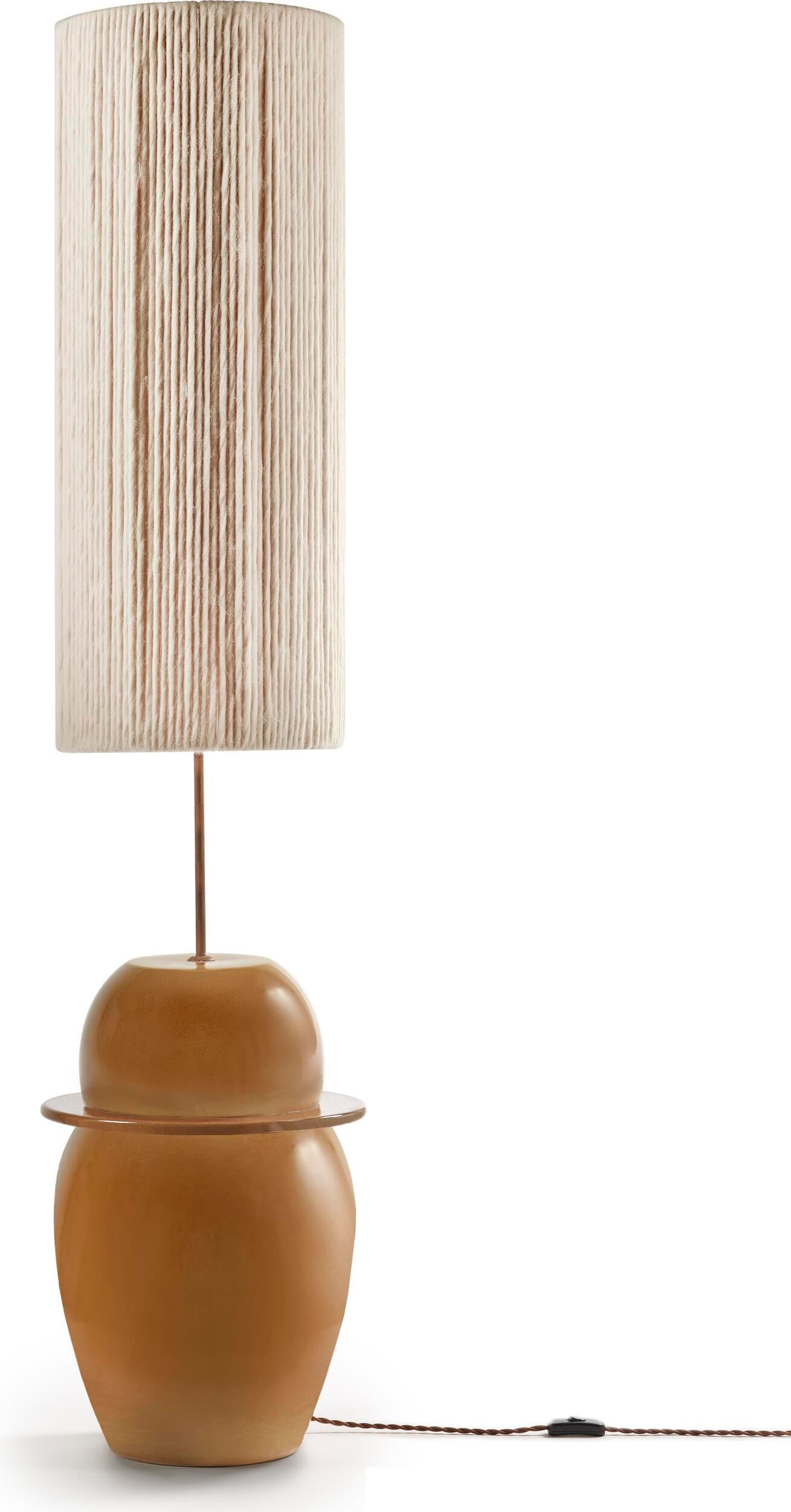 Lampa podłogowa Lighting by Sophie 154 cm ochra