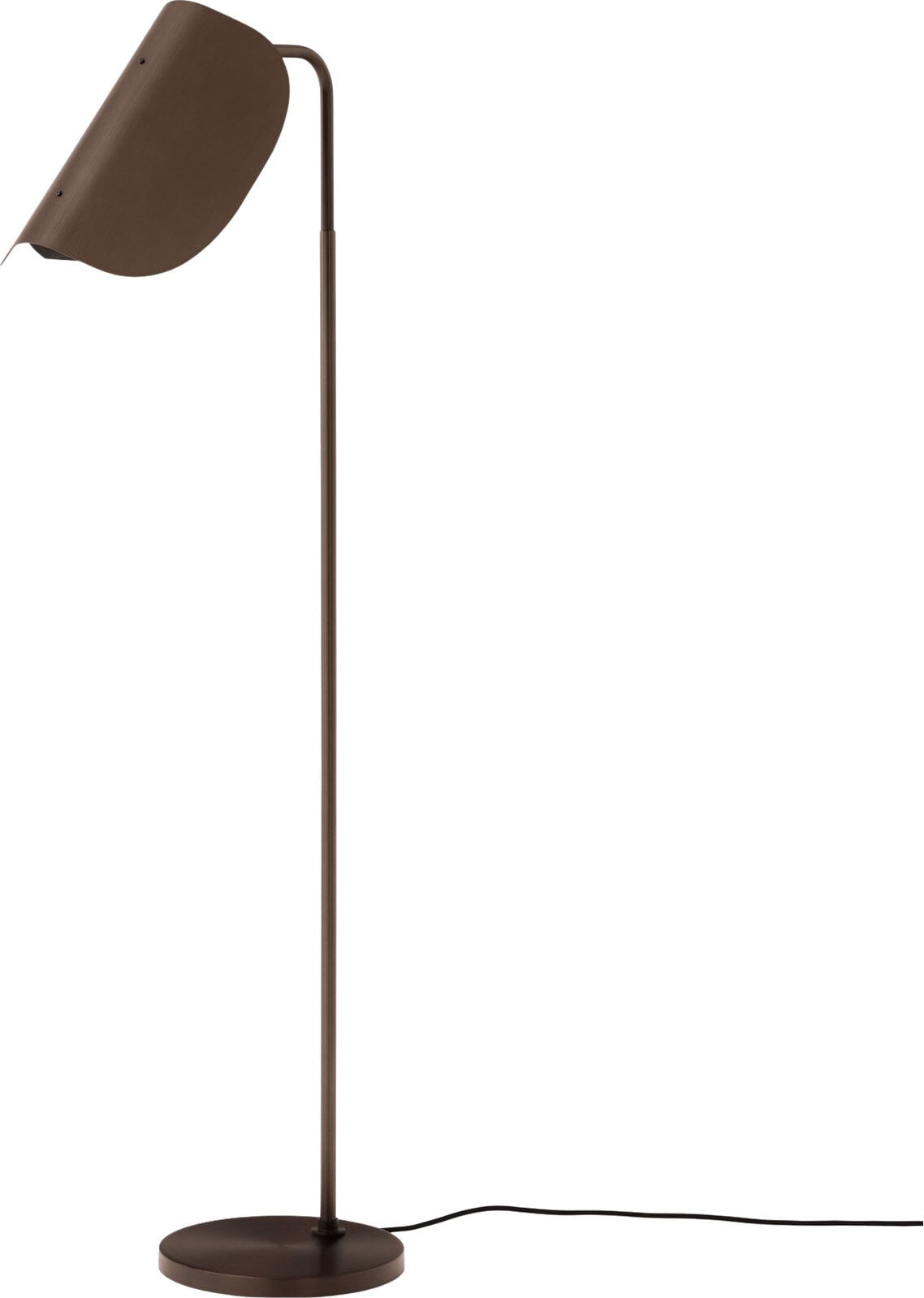Lampa podłogowa Wing 115 cm brązowa