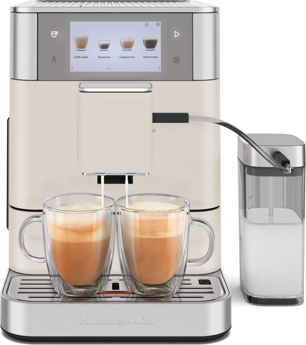 Ekspres automatyczny do kawy KitchenAid KF8 porcelanowa biel
