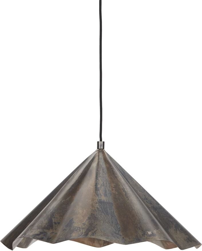 Lampa wisząca Flola 50 cm antyczny brąz