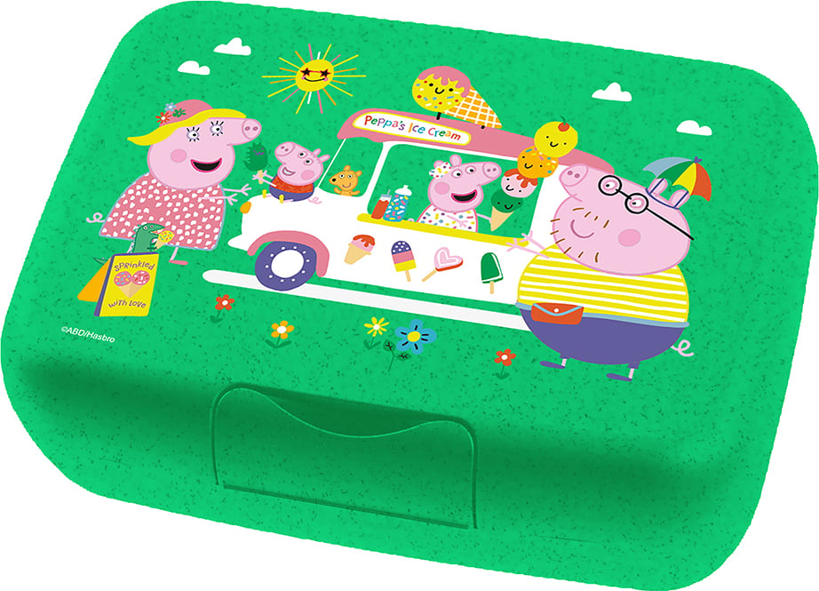 Lunchbox dziecięcy Candy Świnka Peppa zielony