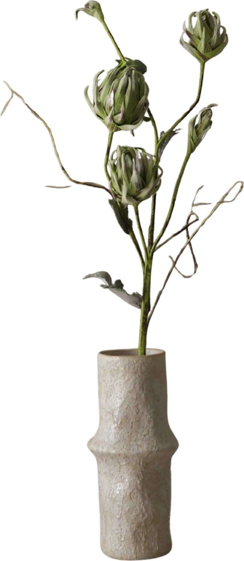 Kwiat sztuczny Botane III srebrnik