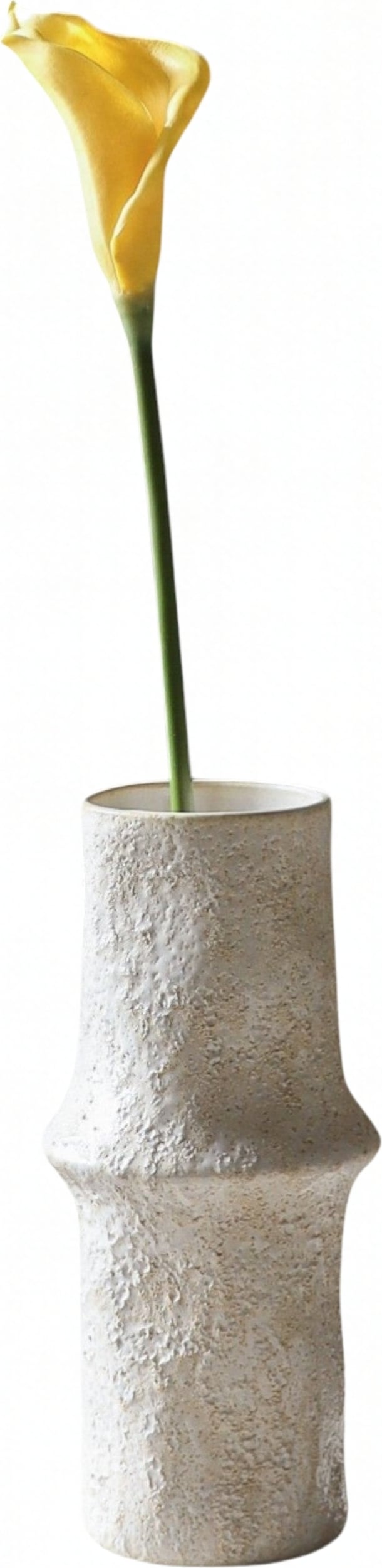 Kwiat sztuczny Botane lilia 45 cm żółta