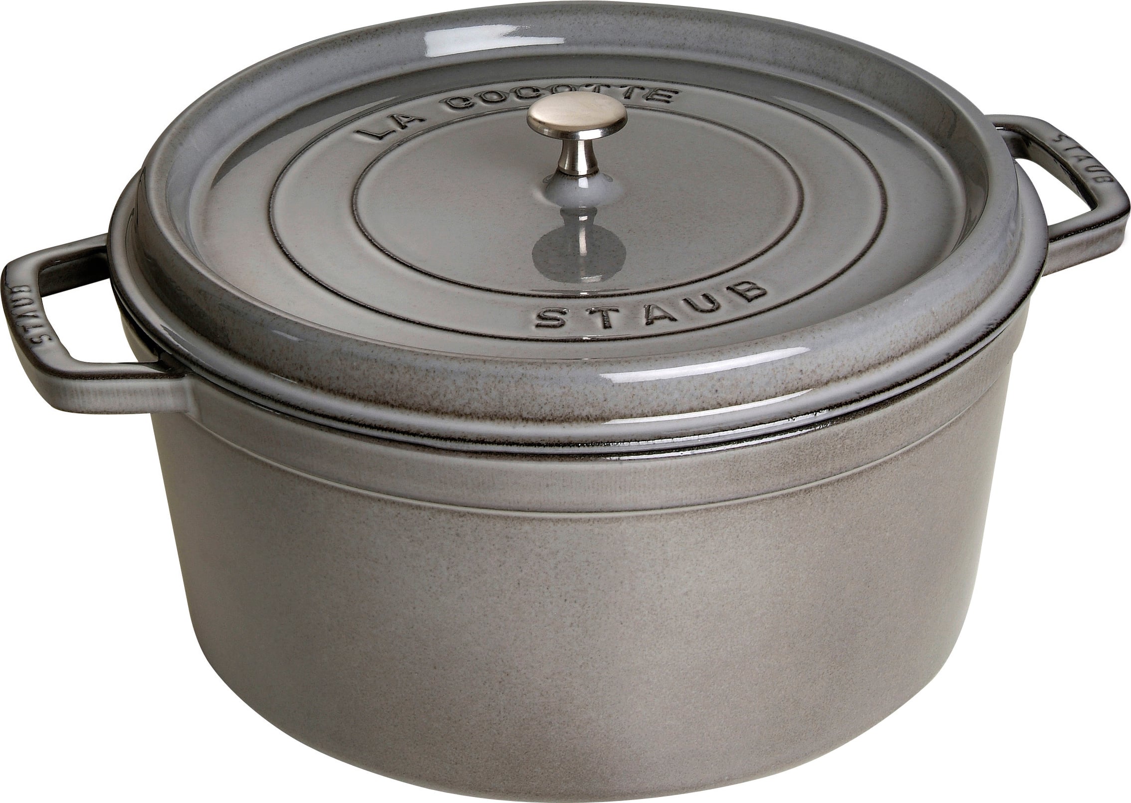 Garnek La Cocotte 8 35 l grafitowy żeliwny