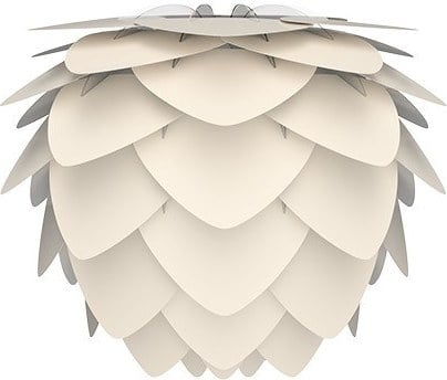 Lampa Aluvia mini perłowa biel