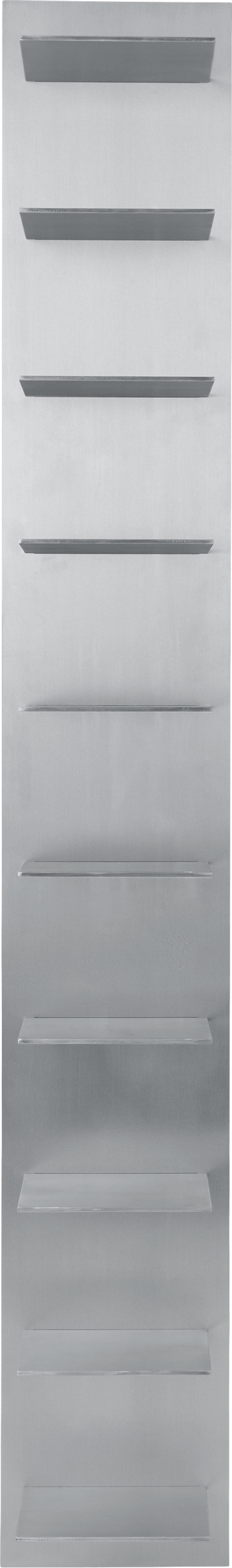 Półka ścienna Lager 170 cm aluminium