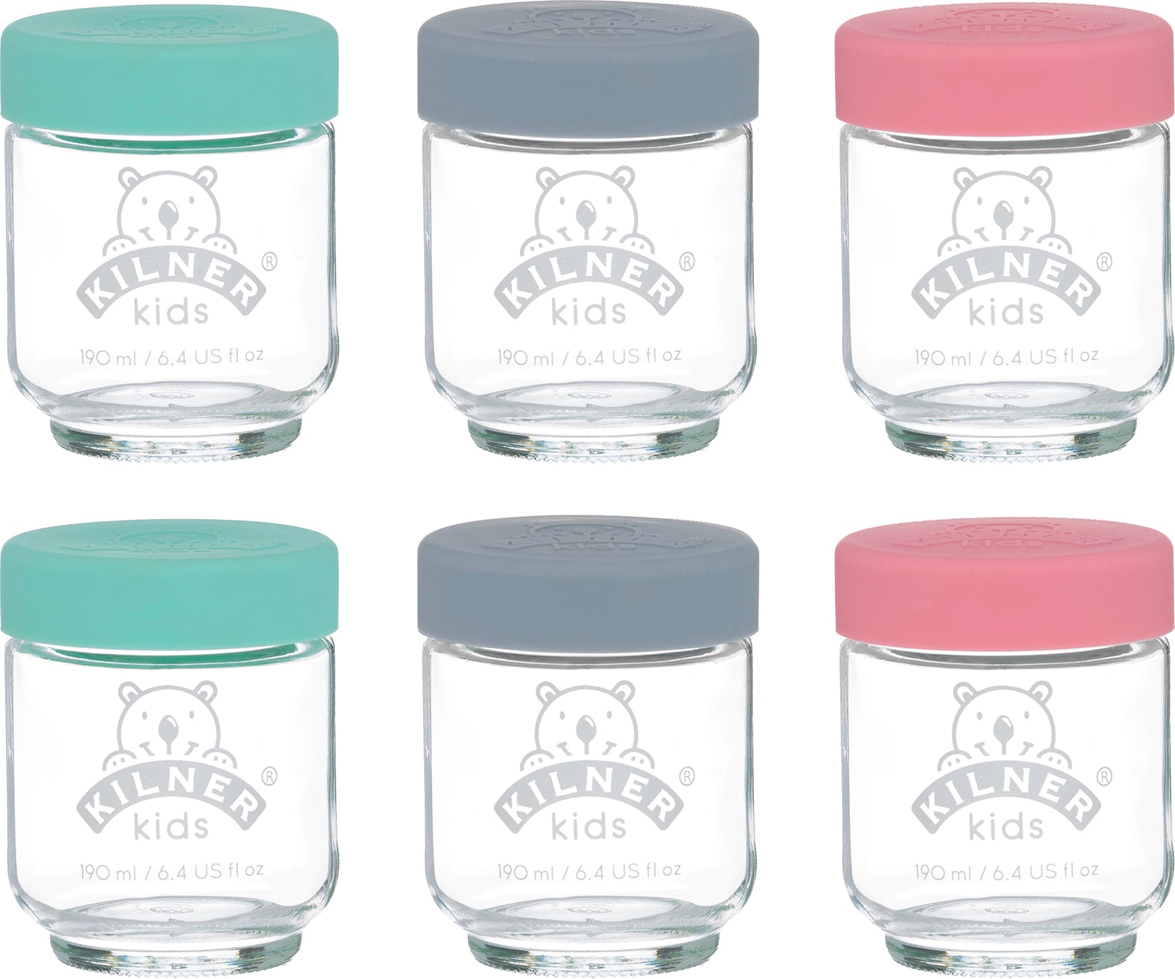 Słoiki do przechowywania Kilner 190 ml 6 szt.