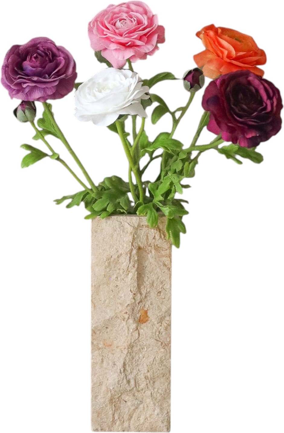 Kwiaty sztuczne bukiet Multi Ranunculus