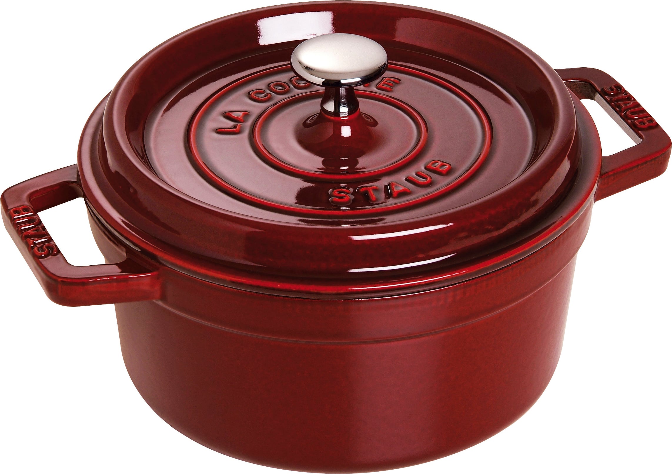 Garnek La Cocotte 2 6 l grenadynowy żeliwny