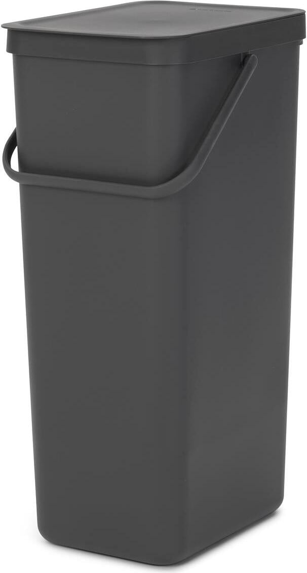 Kosz do segregacji odpadów Sort & Go 40 l szary